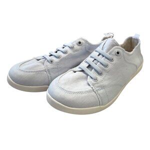 Vionic Pismo Beach Size 8.5 Acid Wash Denim Blue NWB Sneaker $90